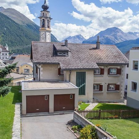 Ferienwohnung Chesa Talvo, Samedan Exterior foto